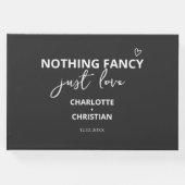 Nichts Extravagant nur Liebe Gästebuch (Vorderseite)