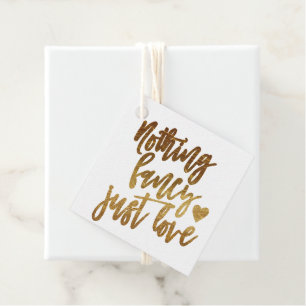 Nichts Extravagant nur Liebe Gold Heart Micro We Geschenkanhänger