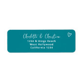 Nichts Extravagant nur Liebe Groovy Retro 70er Wed (Vorne)