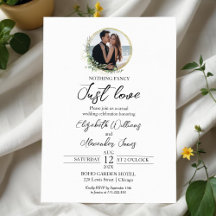 Nichts Extravagant nur Liebe Grüne Foto Hochzeit
