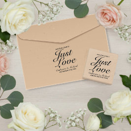Nichts Extravagant nur Liebe Hochzeit Gummistempel