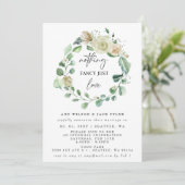 Nichts Extravagant nur Liebe Hochzeitsankündigung Karte (Stehend Vorderseite)