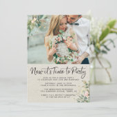 Nichts Extravagant nur Liebe | Hochzeitsempfang (Stehend Vorderseite)