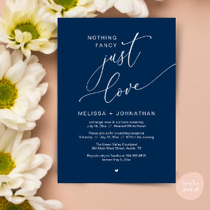 Nichts Extravagant, nur Liebe, Hochzeitsempfang Pa Einladung
