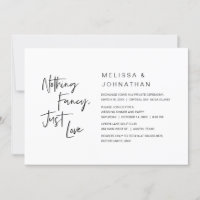 Nichts Extravagant, nur Liebe, Hochzeitsfeier Part