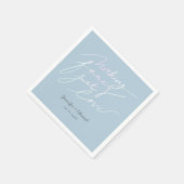 Nichts Extravagant nur Liebe Hochzeitszitat Serviette (Ecke)