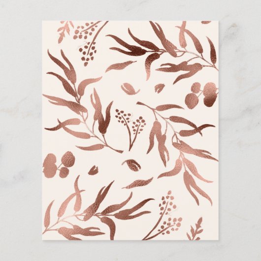 Nichts Extravagant nur Liebe Kranz Foto Hochzeit (Rückseite)