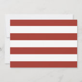 Nichts Extravagant nur Liebe Lässig Hochzeit Terra Einladung (Rückseite)