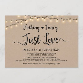 Nichts Extravagant, nur Liebe, Lichterklopfen Einladung