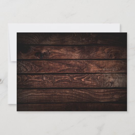 Nichts Extravagant, nur Liebe, Lichterklopfen Einladung (Rückseite)