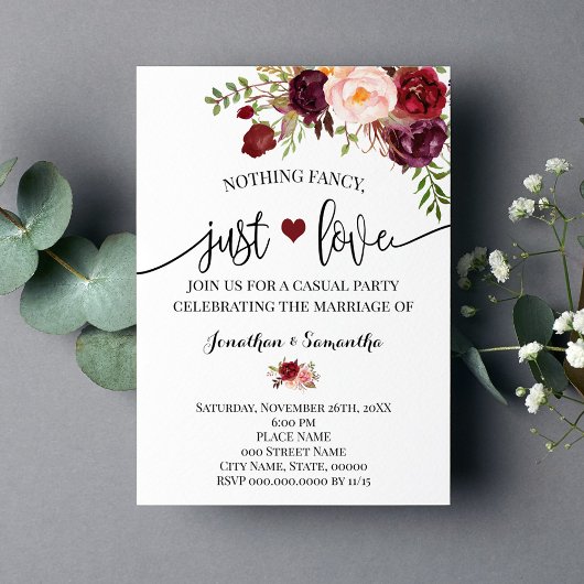 Nichts Extravagant nur Liebe Marsala Elopement Ein Save The Date