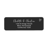 Nichts Extravagant nur Liebe Minimalistisch Hochze (Vorne)