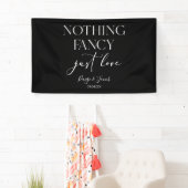 Nichts Extravagant nur Liebe Minimalistisch Lässig Banner (Insitu)