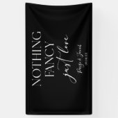 Nichts Extravagant nur Liebe Minimalistisch Lässig Banner (Vertikal)