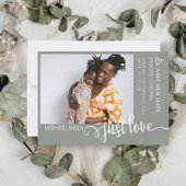 Nichts Extravagant nur Liebe Minimalistisch Save The Date