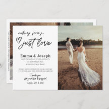 "Nichts extravagant nur Liebe", Modernes Minimalis