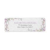 Nichts Extravagant nur Liebe Rücksendeadresse (Vorne)