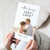 Nichts Extravagant nur Liebe, wir haben das Elopem Einladung