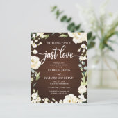 Nichts Extravagantes, florales billiges Hochzeitse (Stehend Vorderseite)