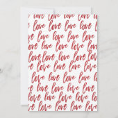 Nichts Extravagantes Lässiges Foto Vellum Wedding Einladung (Rückseite)