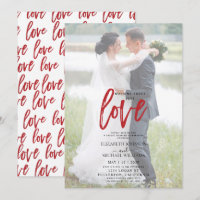 Nichts Extravagantes Lässiges Foto Vellum Wedding