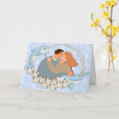 Nichts Fishers Here Anniversary Card Karte (Gelbe Blume)