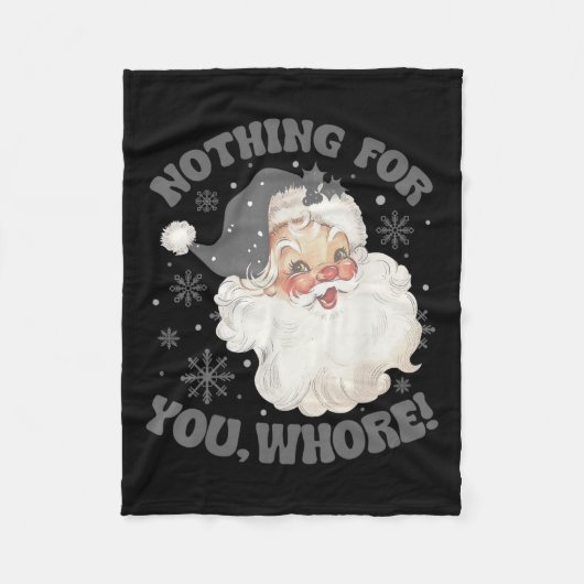 Nichts für Sie Spaß Weihnachten 2 Fleecedecke (Vorderseite)