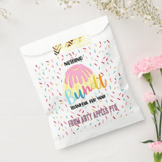 nichts gebündelt dankbar für deinen Kuchen Geschenktütchen (Versiegelt)