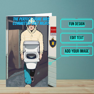 Nichts geht auf sonnige Polizei zum Geburtstag Karte