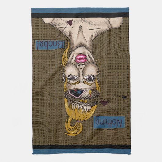 Nichts Geschirrtuch (Vertikal)