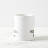 Nichts glücklich sein kaffeetasse (Mittel)