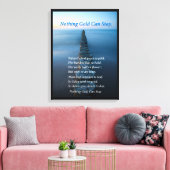 Nichts Gold kann den Seeweg Bleibe haben Leinwanddruck (Insitu (Wohnzimmer))
