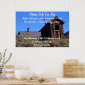 Nichts Gold kann Poster Bleibe 7 (Küche)