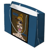 Nichts Große Geschenktüte (Rückseite Schrägansicht)