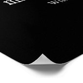 Nichts Gutes oder Schlechtes Denken Shakespeare Zi Poster (Ecke)