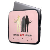 Nichts Hintern-Afghanen Laptopschutzhülle (Vorderseite Links)