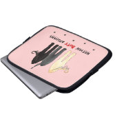 Nichts Hintern-Afghanen Laptopschutzhülle (Vorne Knopf)