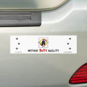 Nichts Hintern-Agility-Autoaufkleber Grenze-Collie Autoaufkleber (Auf Auto)