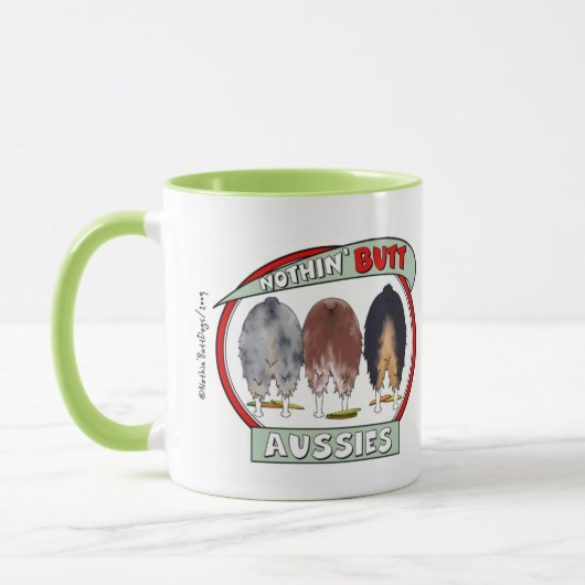 Nichts Hintern-Australier-Tasse Tasse (Links)