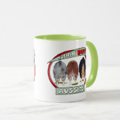 Nichts Hintern-Australier-Tasse Tasse (VorderseiteRechts)