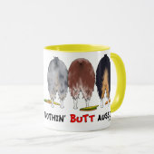 Nichts Hintern-Australier-Tasse Tasse (VorderseiteRechts)