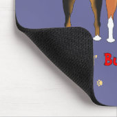 Nichts Hintern Basenjis Mousepad (Ecke)