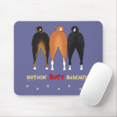 Nichts Hintern Basenjis Mousepad (Mit Mouse)