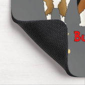 Nichts Hintern-Beagles Mousepad (Ecke)