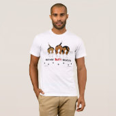 Nichts Hintern-Beagles T-Shirt (Vorne ganz)