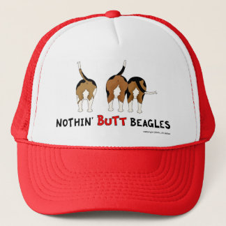 Nichts Hintern-Beagles Truckerkappe
