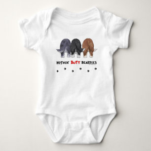 Nichts Hintern Beardies Baby Strampler