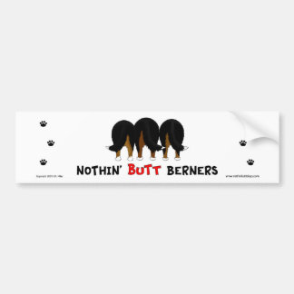 Nichts Hintern Berners Autoaufkleber
