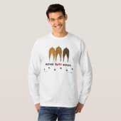 Nichts Hintern-Boxer-heller T - Shirt (Vorne ganz)