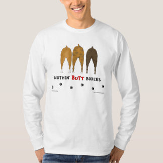 Nichts Hintern-Boxer-heller T - Shirt